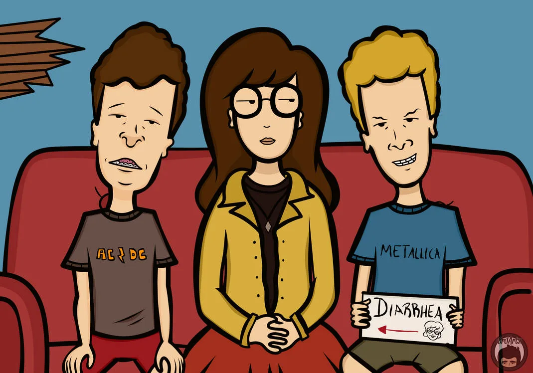 Daria + Beavis and Butthead