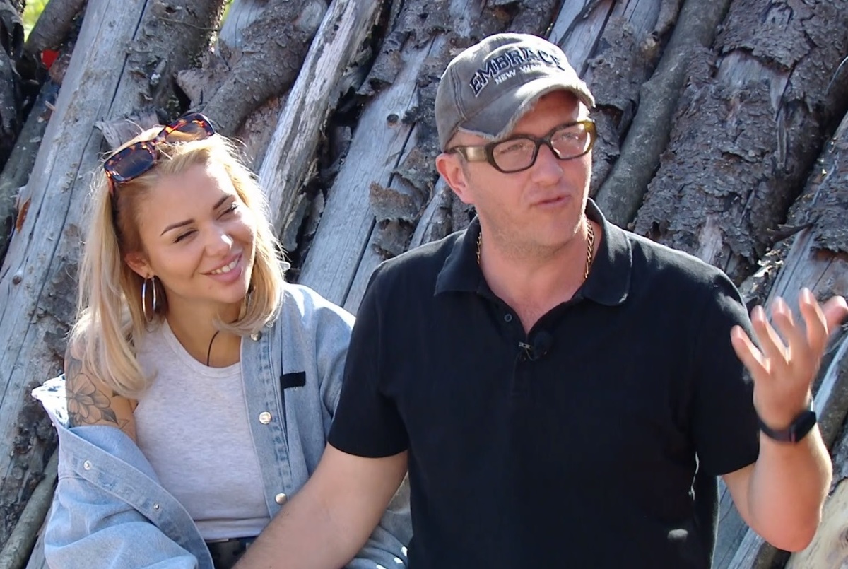 Илья Яббаров и Лена Тепловодская (фото из эфира на «Okko»)