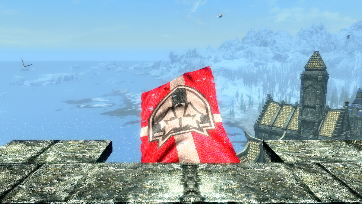 Будущая портянка Довакина... Снимок неизвестного Довакина.