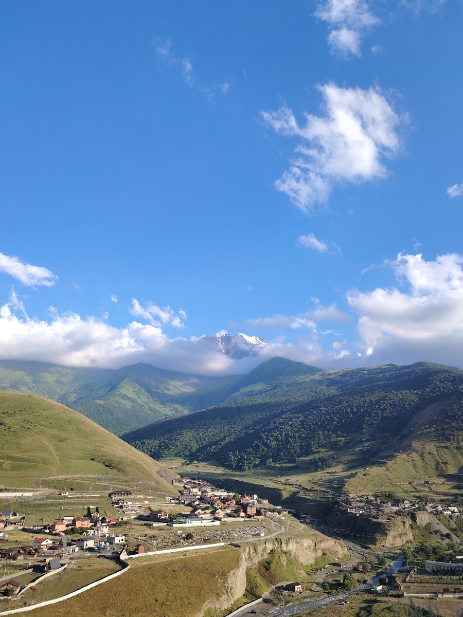 Вид на Верхний Фиагдон