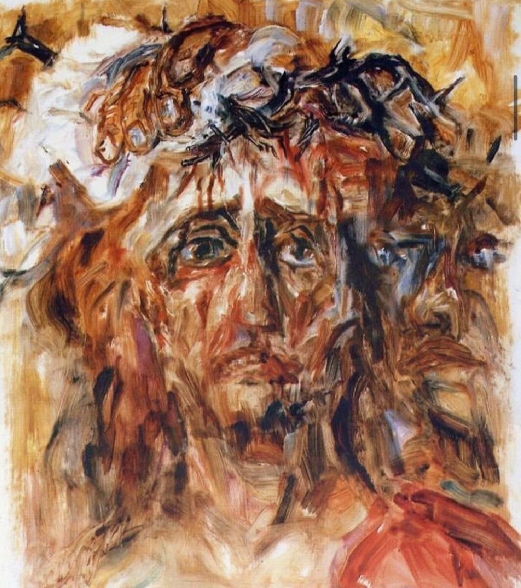 Сергей Романович. «Возложение тернового венца». 1960