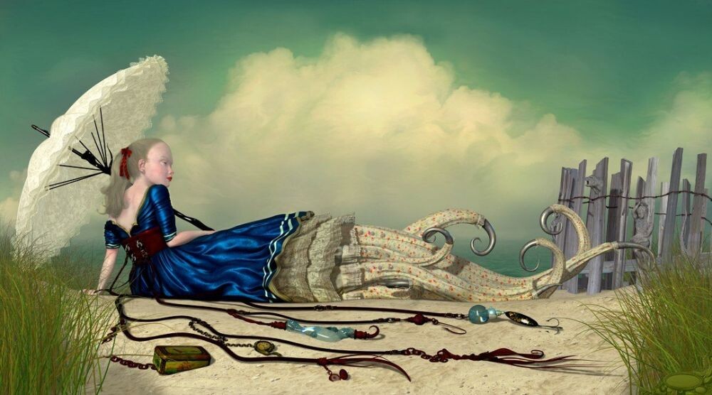 Картина художника  РЭЙ ЦЕЗАРЕ / Ray Caesar   / ЦИФРОВАЯ ЖИВОПИСЬ