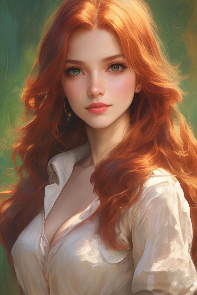 Арт главная героиня (предоставлено автором книги)