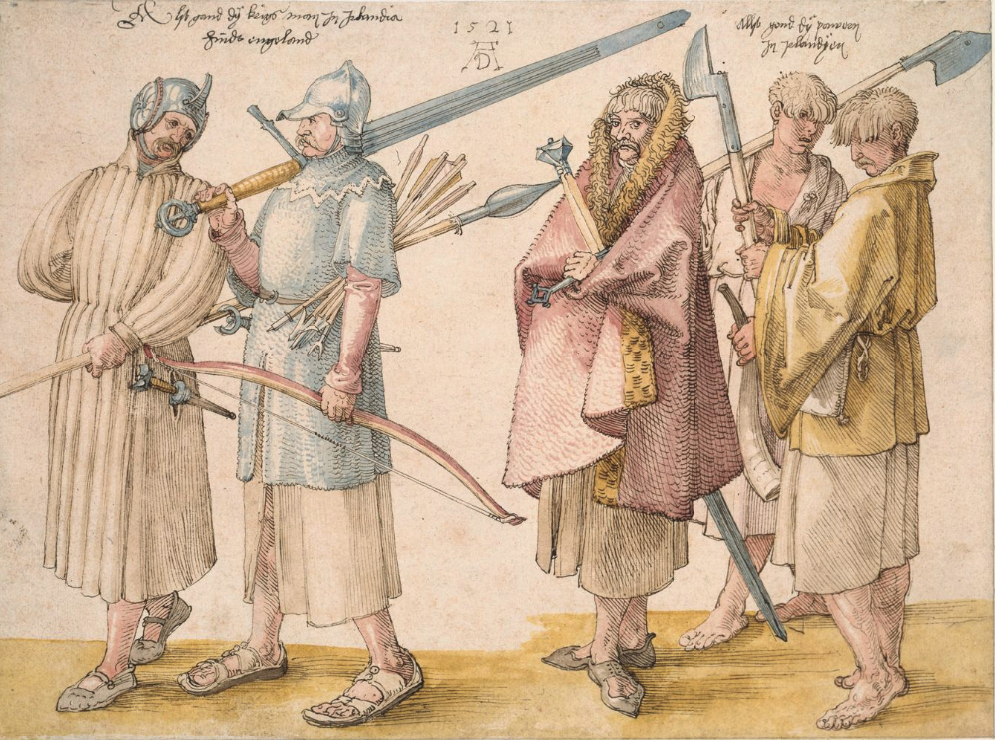 Таким увидел ирландских наёмников Альбрехт Дюрер