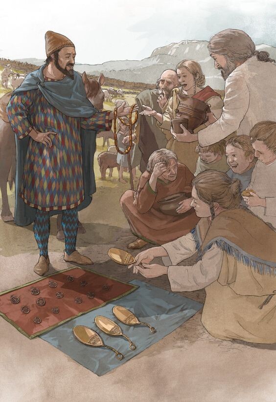 Состоятельный человек в эпоху ранней бронзы обходился без штанов, что уже говорить о простых людях.