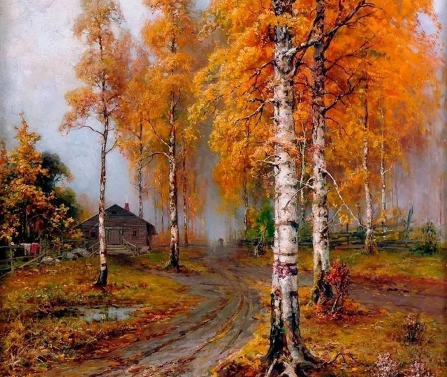 Подборка картин дореволюционных художников - 34