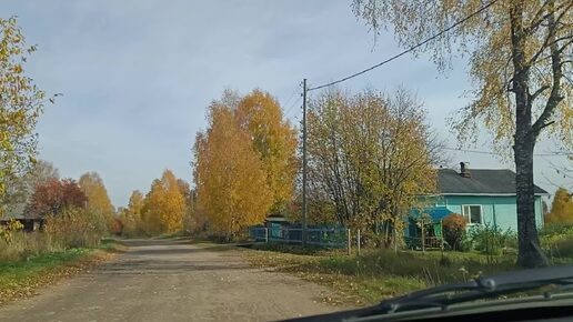 Давно не приезжал в это село. Привет Сторожевск. Катаюсь по незнакомым местам.