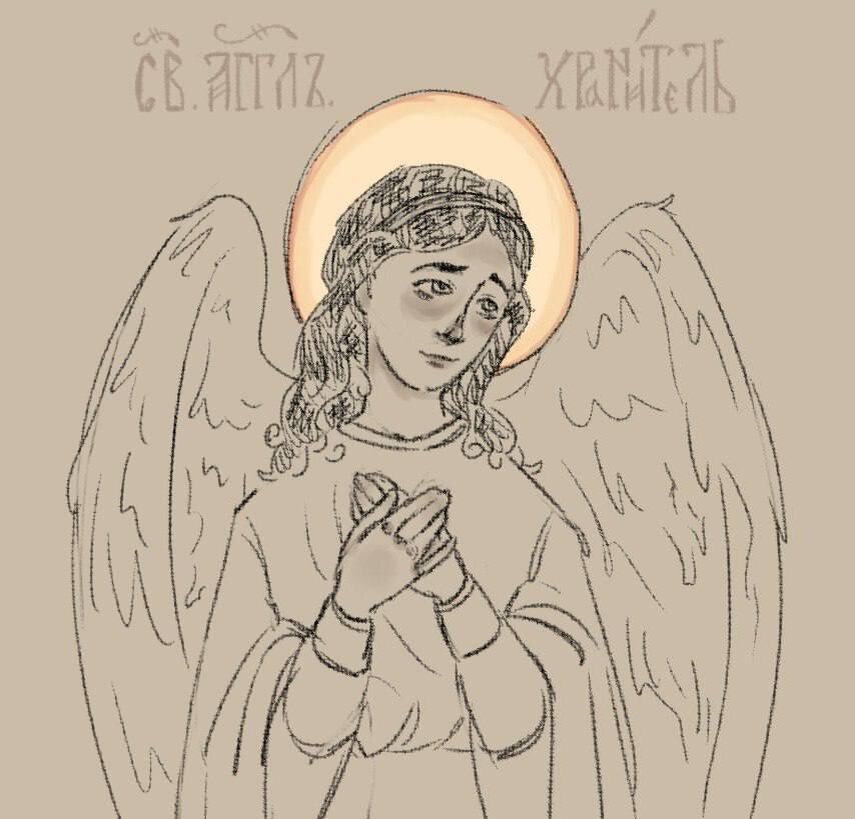 Рисунок Варвары Матвеевой, 14 лет. 