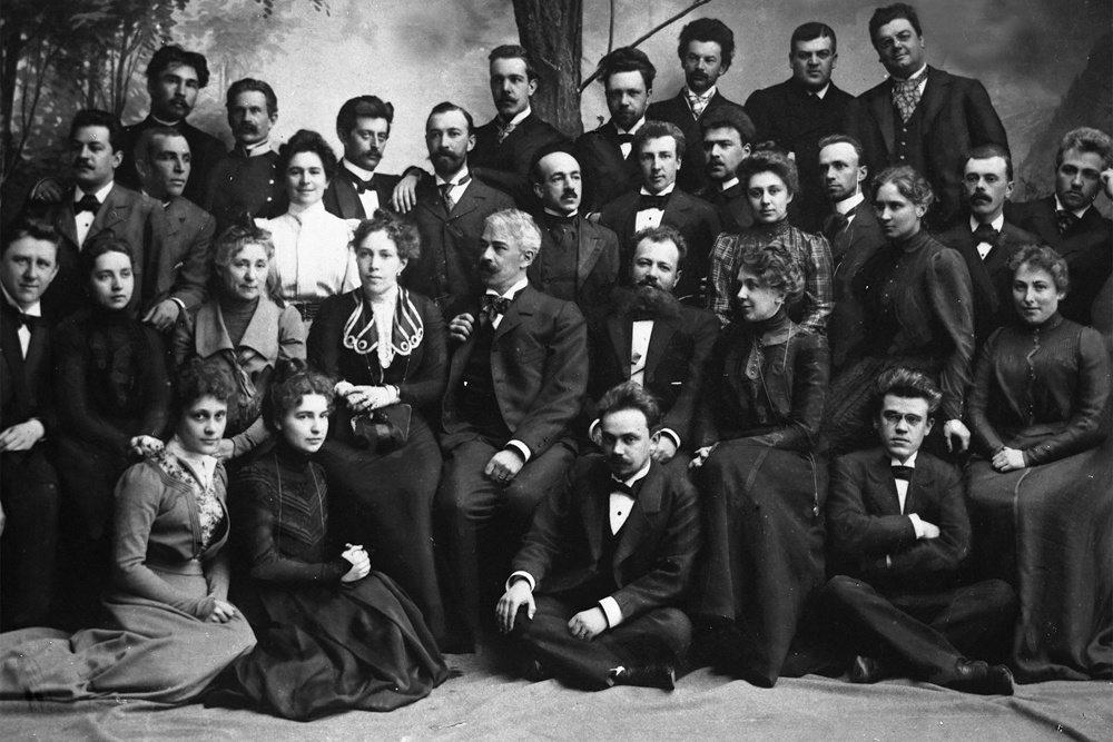 Труппа Московского Художественно-Общедоступного театра в 1899 году