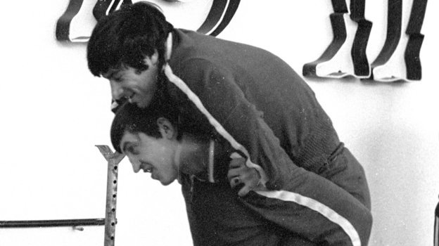    Борис Михайлов и Валерий Харламов.Олег Неелов