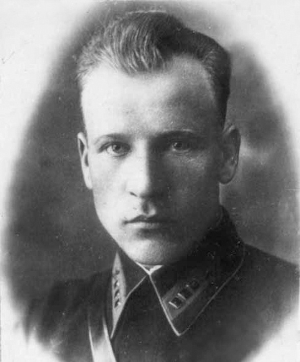 Старший лейтенант Василий Александрович Зайцев, 1938 год.