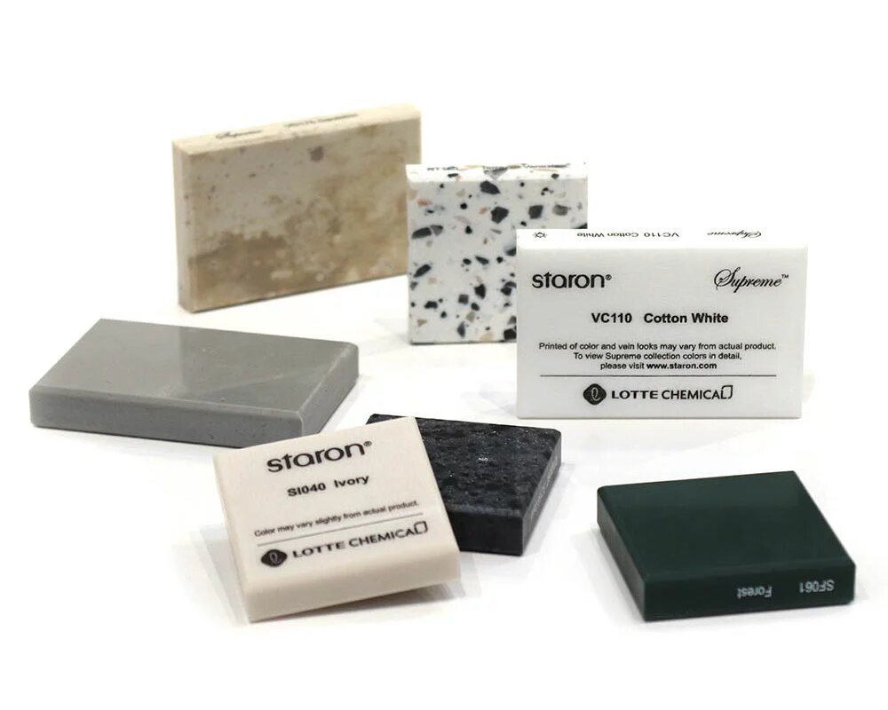 Образцы камня Staron