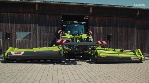 CLAAS DISCO 9300 DIRECT SWATHER. Обзор техники