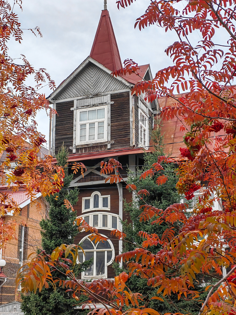 Деревянная артитектура - визитная карточка города.