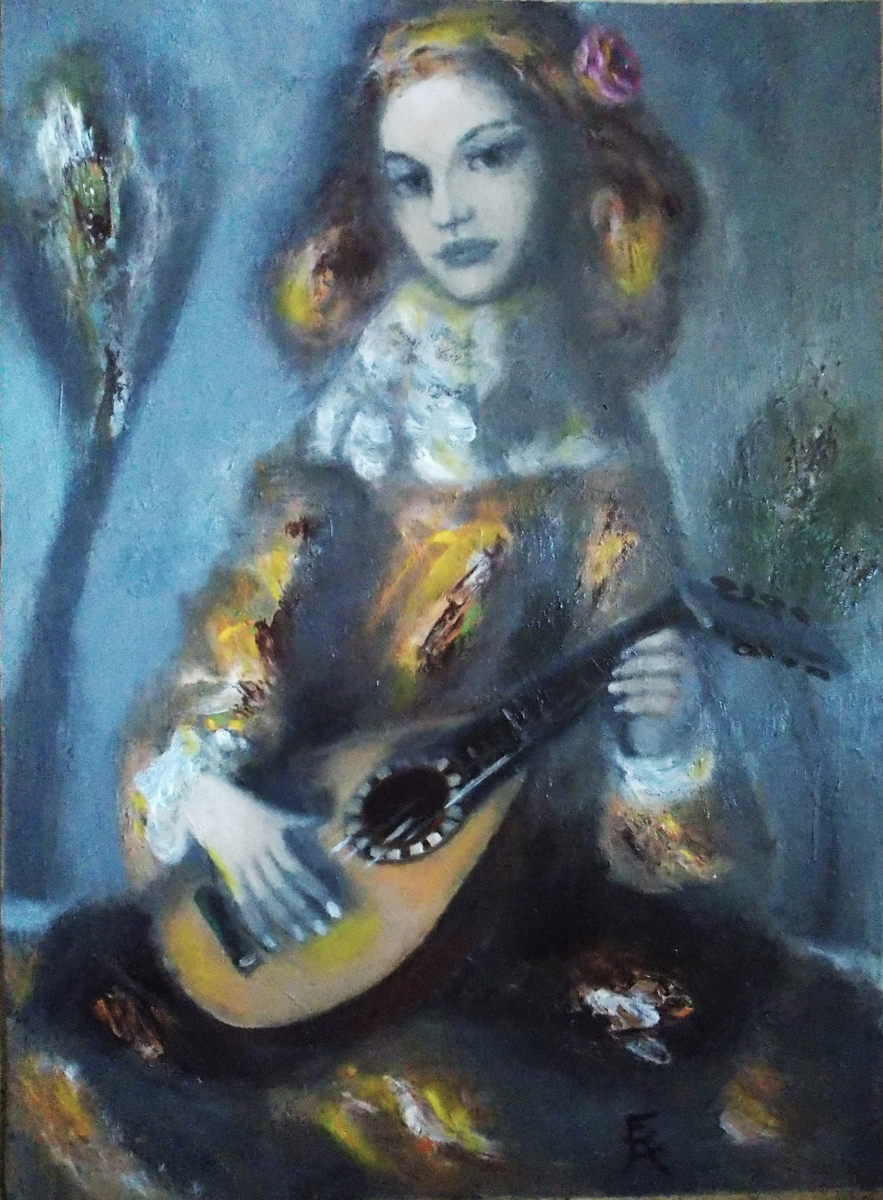 «Девушка, играющая на лютне», Алексей Балмасов