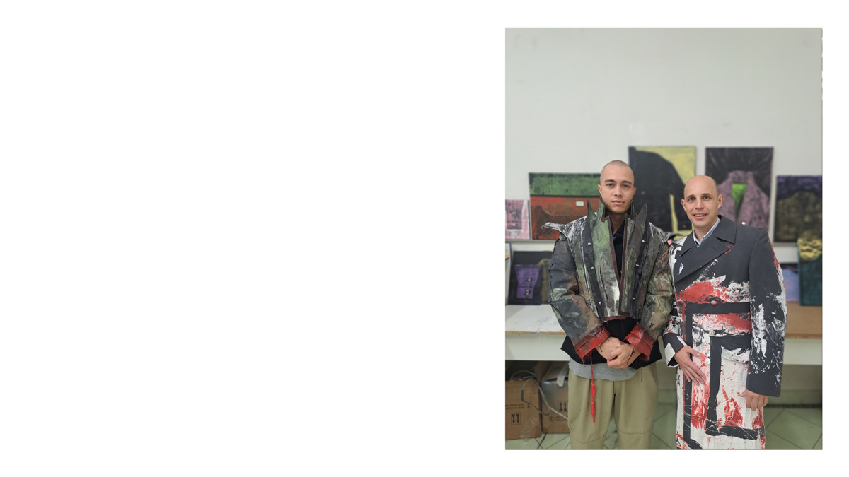 Художник Артём Икона и предприниматель Алексей Базанов в кастомизациях