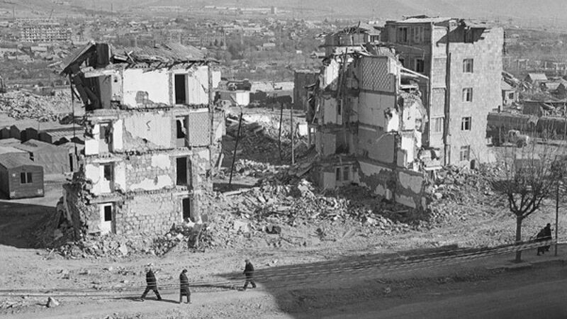 Последствия землетрясения в Армении, 1988 г.