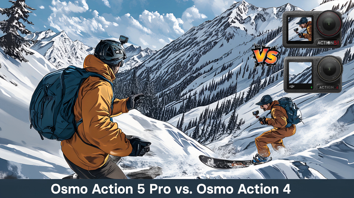 DJI Osmo Action 5 Pro vs. DJI Osmo Action 4
