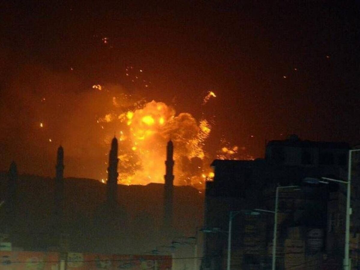    Удары США по Йемену. Скриншот видео© Фото : Скриншот видео/соцсети