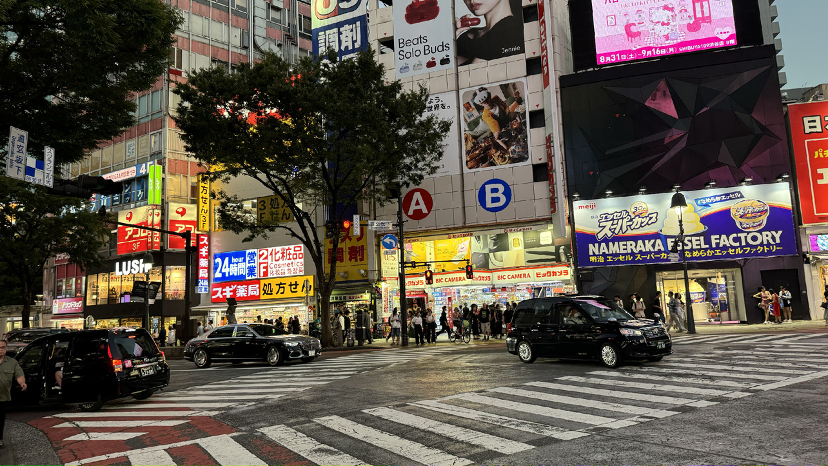 Токио – улица Сибуя