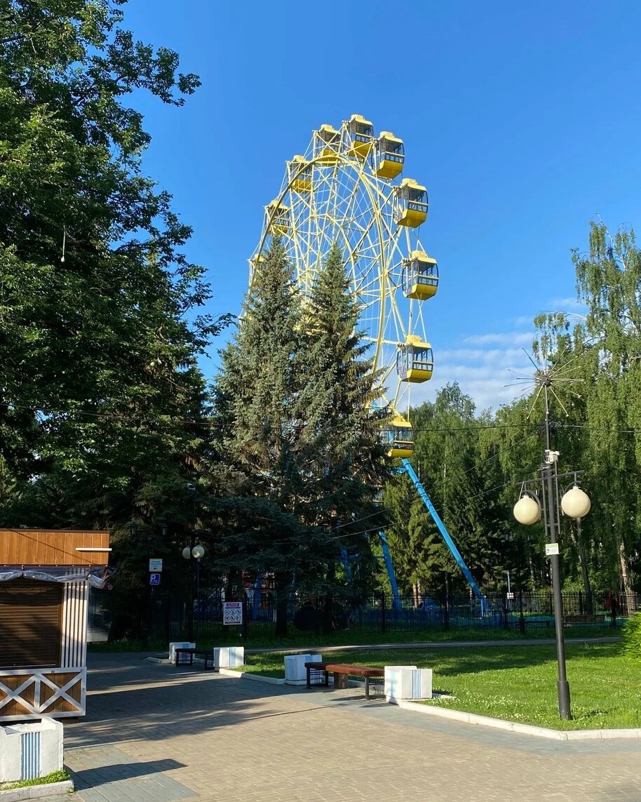 На колесо обозрения в сопровождении взрослых пускают детей с 0 лет. Фото: Денис Кононов / Яндекс Карты 