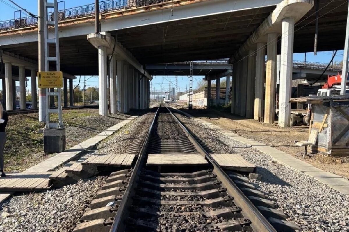    Житель Хабаровска полез под поезд, чтобы пересечь рельсы, и выжил