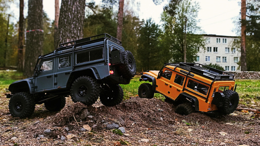 RC ALLROCK MJX H8H 1/8 Brushless Crawler FOC Land Rover Defender's