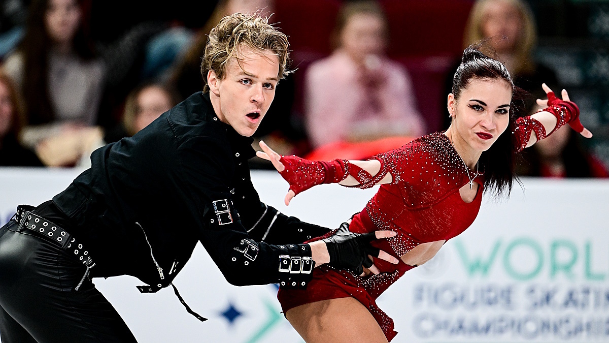    Диана Дэвис и Глеб Смолкин. Фото: GLOBAL LOOK PRESS