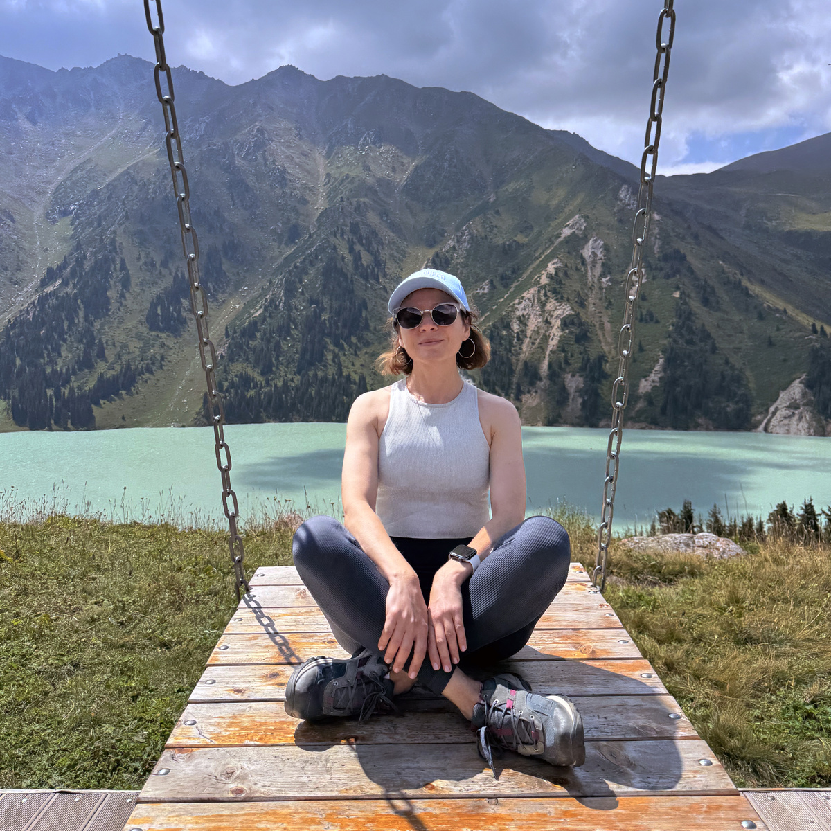 Алматы. Большое Алматинское озеро.  Фото автора