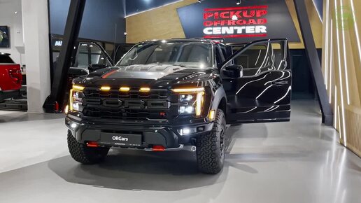 Ford F-150 Raptor R 2025 года выпуска - Звук, интерьер и экстерьер