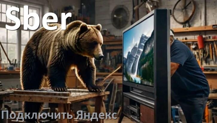 
Как подключить Яндекс к телевизору Sber через телефон