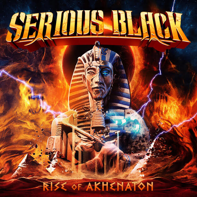 SERIOUS BLACK: Rise Of Akhenaton (обложка альбома взята из источника со свободным доступом) 