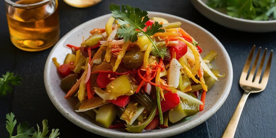 Салаты с капустой, огурцом и помидорами на зиму: 4 интересных рецепта — читать на Gastronom.ru