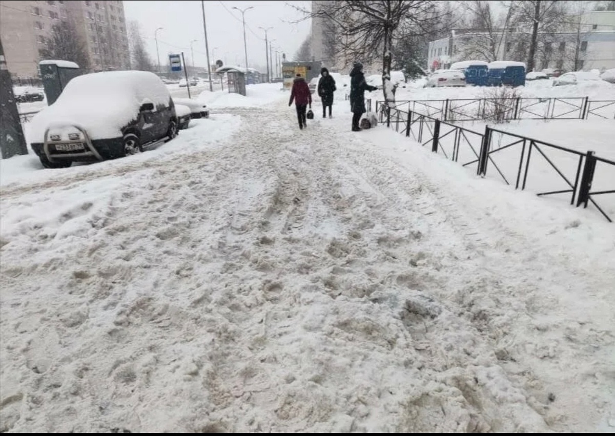  Это Питер детка, у меня на даче такого не бывает, почему-то членских сборов хватает на регулярный вызов трактора после снегопада. В Питере как мы видим сборов ЖКХ не хватает.