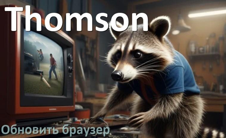 
Как на телевизоре Thomson обновить браузер вручную и через интернет