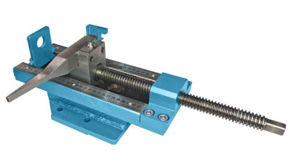 Упор вместо тисков на универсальном трубогибе УГС-6/1А