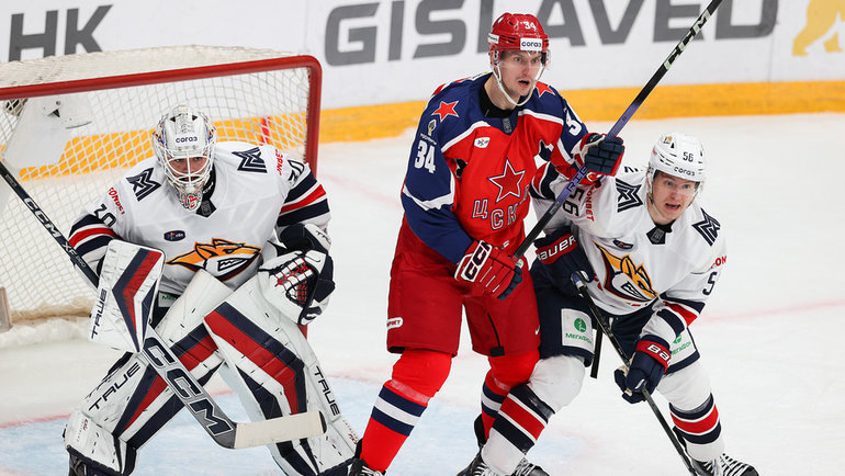    ЦСКА проиграл «Металлургу» со счетом 0:7.ХК ЦСКА