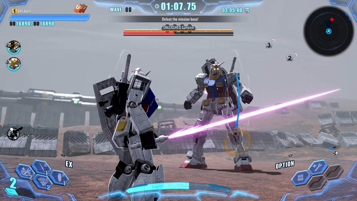    Галерея игры GUNDAM BREAKER 4