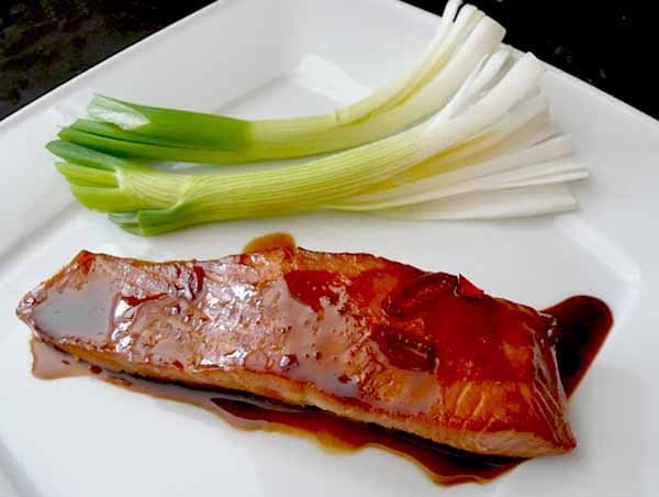 Лосось в азиатском стиле