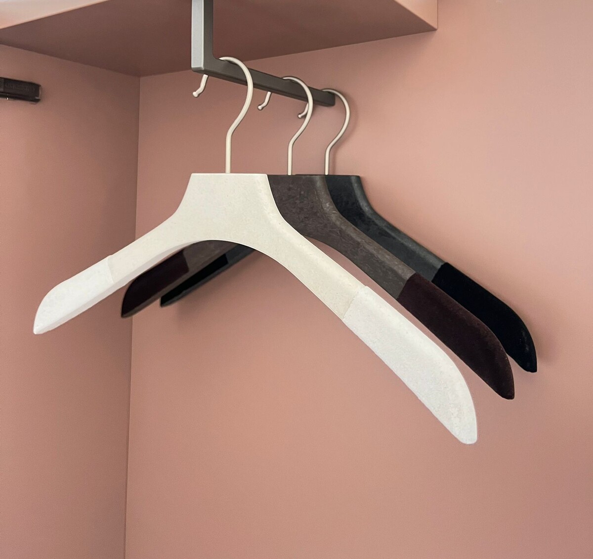 Superia materia женские плечики с велюром (с флоком)