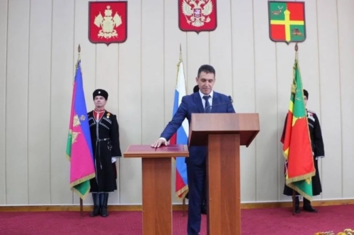    Пост нового главы Красноармейского района занял Александр Харитонов