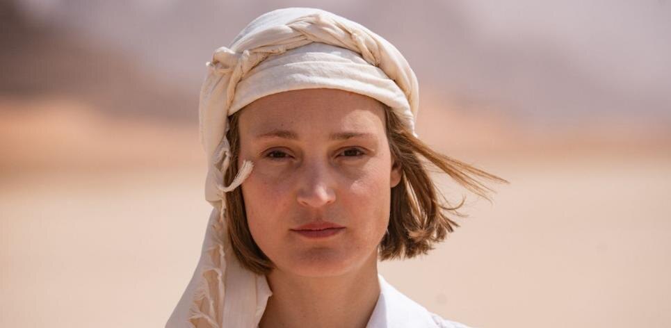 Ингеборг в фильме и в жизни (листайте галерею).  