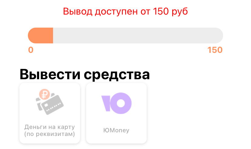 Вывод средств