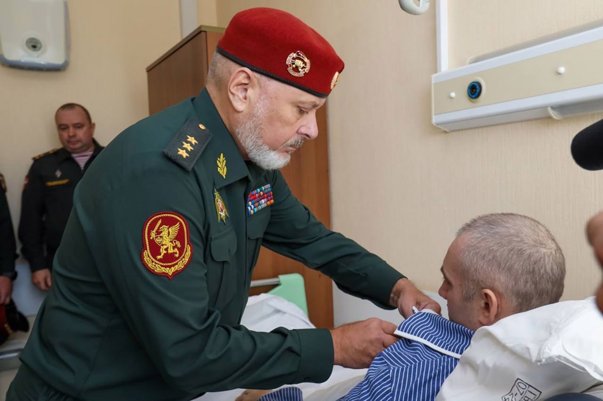    Житель Оренбургской области получил Георгиевский крест за заслуги на СВО