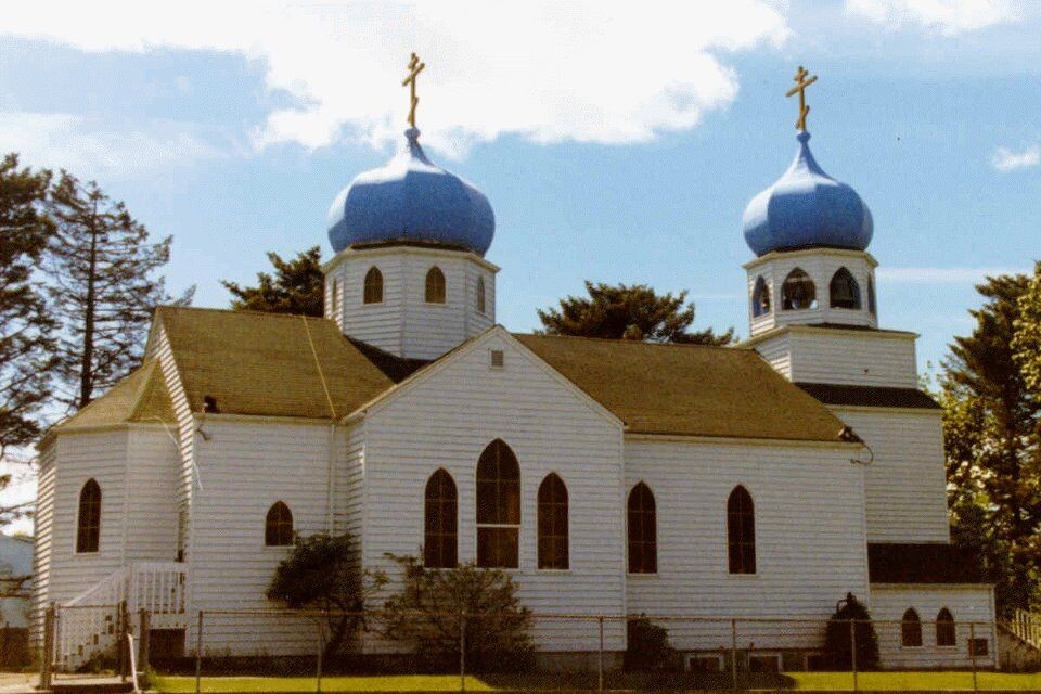 Храм в Кадьяке. Источник: Яндекс картинки