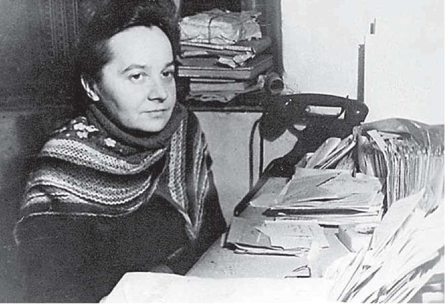 Ольга Фёдоровна Хузе. 1940-е годы