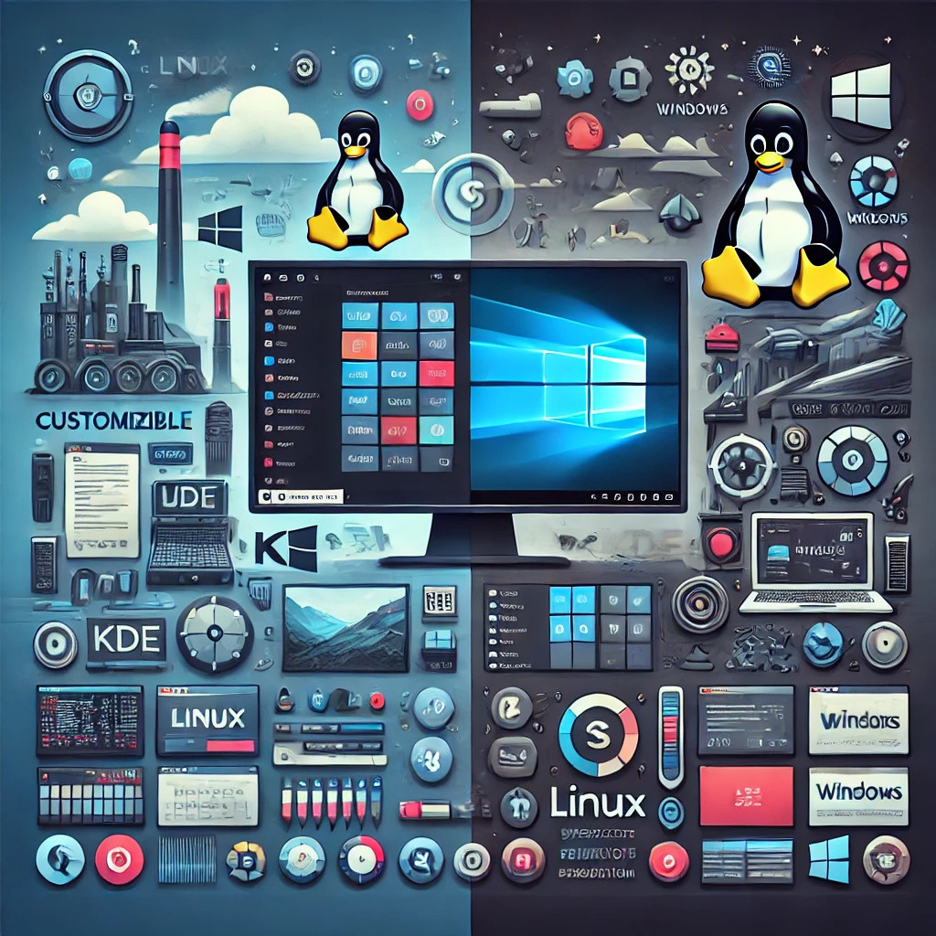 Настройка, приватность и поддержка старого оборудования: Преимущества Linux перед Windows