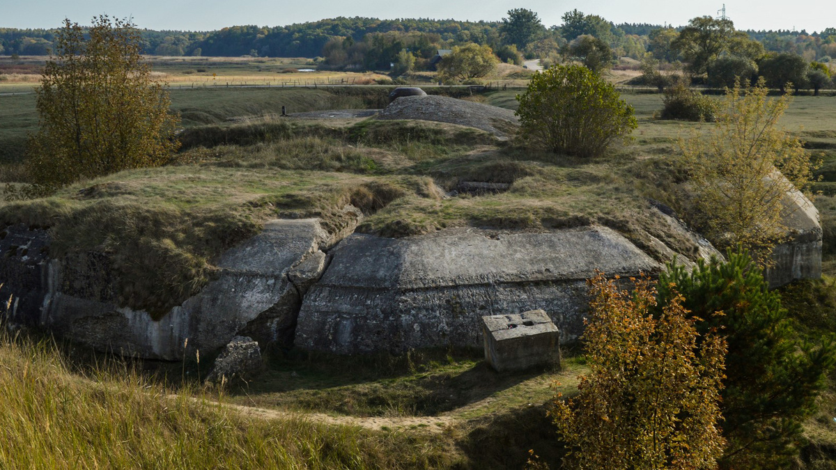 Руины Осовецкой крепости. Территория современной Польши.