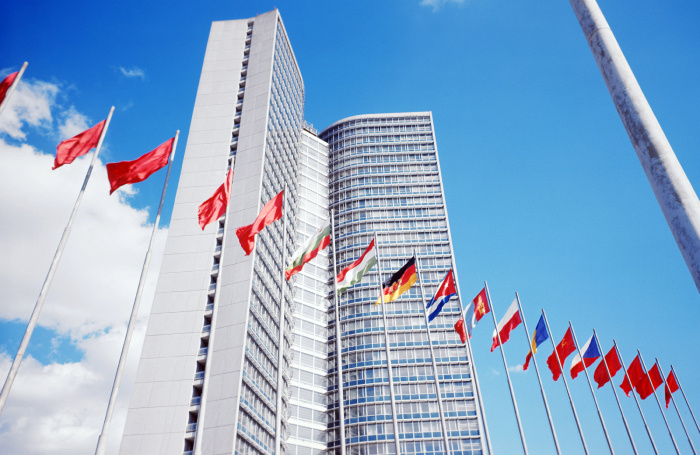    Здание СЭВ в Москве. 1977 год.Василий Егоров/ТАСС