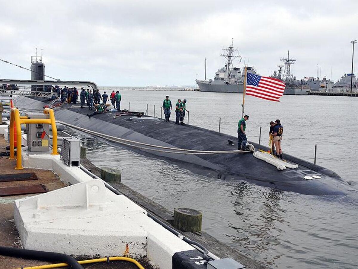    Атомная подводная лодка ВМС США "Миннесота"© Фото : MC2 Alex R. Forster/U.S. Navy